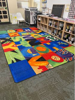 Large Classroom Rug 9x12
