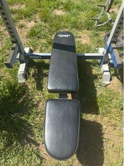 Olympic Bench Press Setup