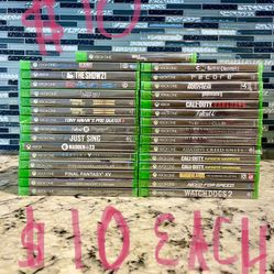 Xbox One Games For $10 Each 