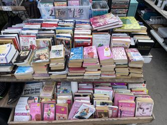 Books Books Books, at Ramona Flea Market Booth # B007 - Sat/Sun 8-5 