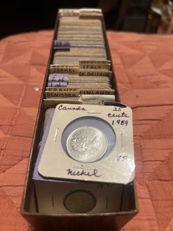 Foreign coin collection