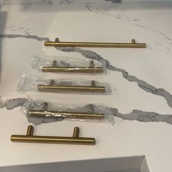 Brass Hardware (Kitchen Or bath)