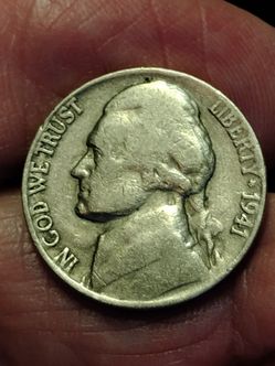 1941 S nickel