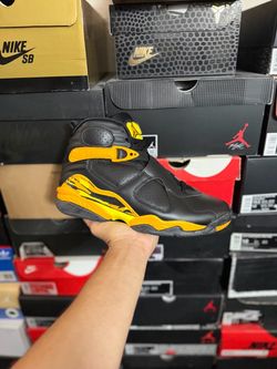 Jordan Taxi Yellow Black 8s size 10W 8.5M VNDS