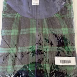 Women’s Plaid Flannel Lounger Large 