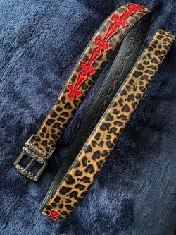 Chrome hearts style belt new