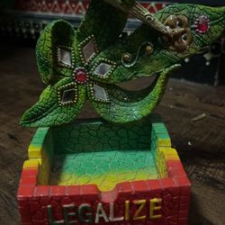 Cool Ash Tray / Or Little Knick-knack To Keep Stuff In - New 