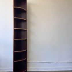 Mid Century Danish Modern Rosewood Corner Shelf 