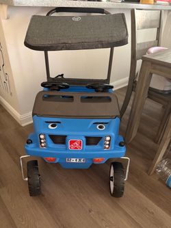 Step2 Side Blue Stroller Push Car