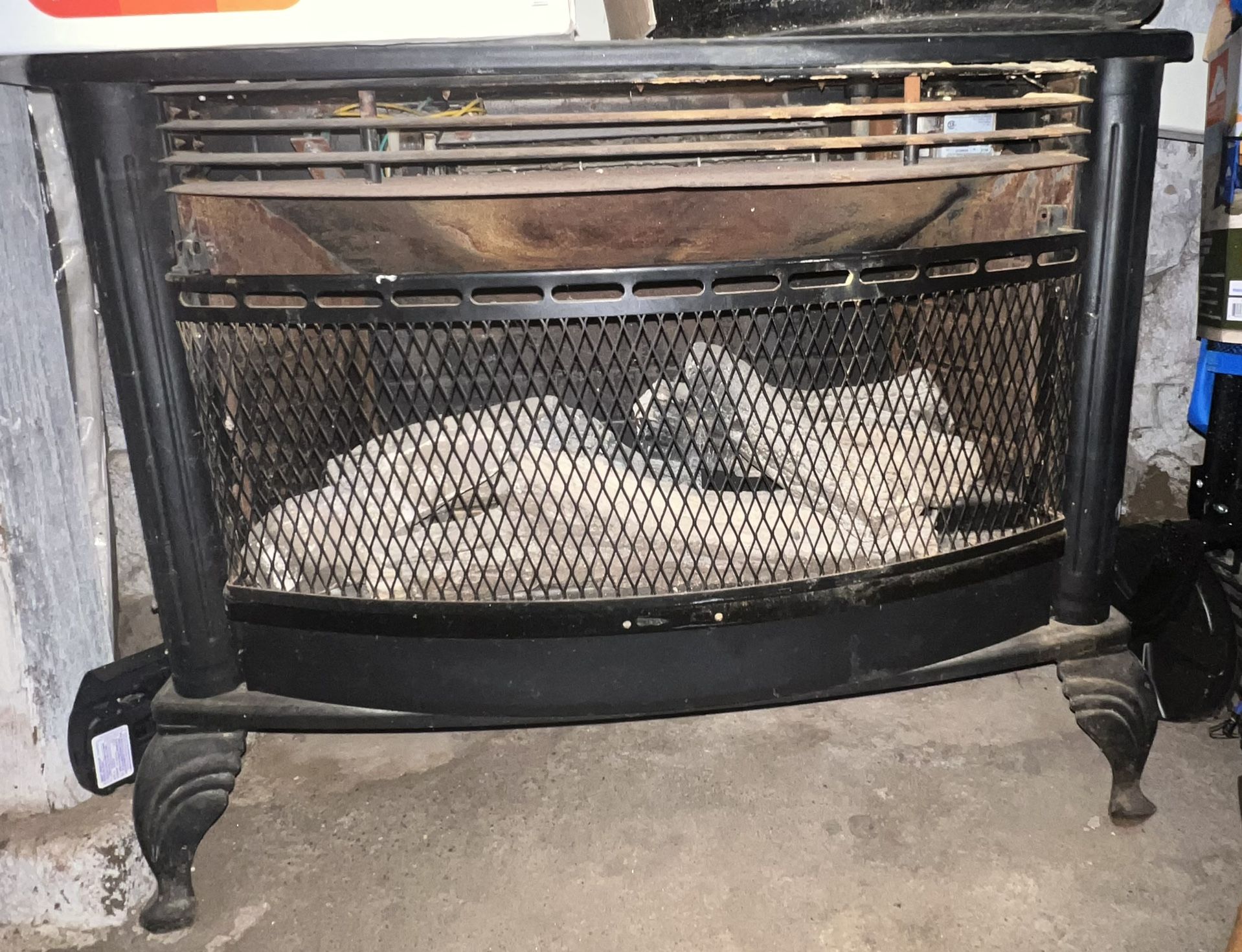 Gas Fireplace-Vent Free