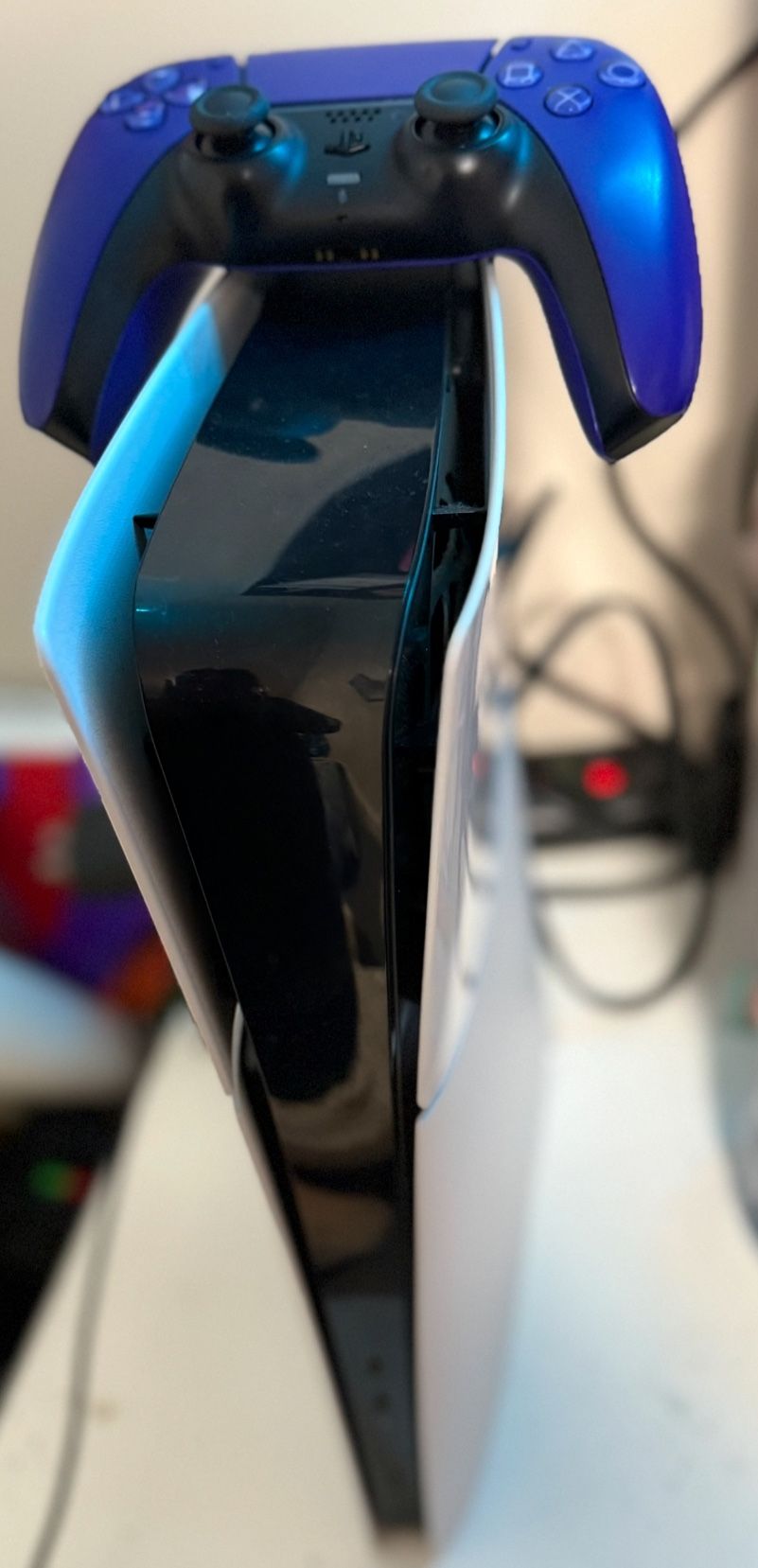 PS5 Slim Purple Galactic Controller.