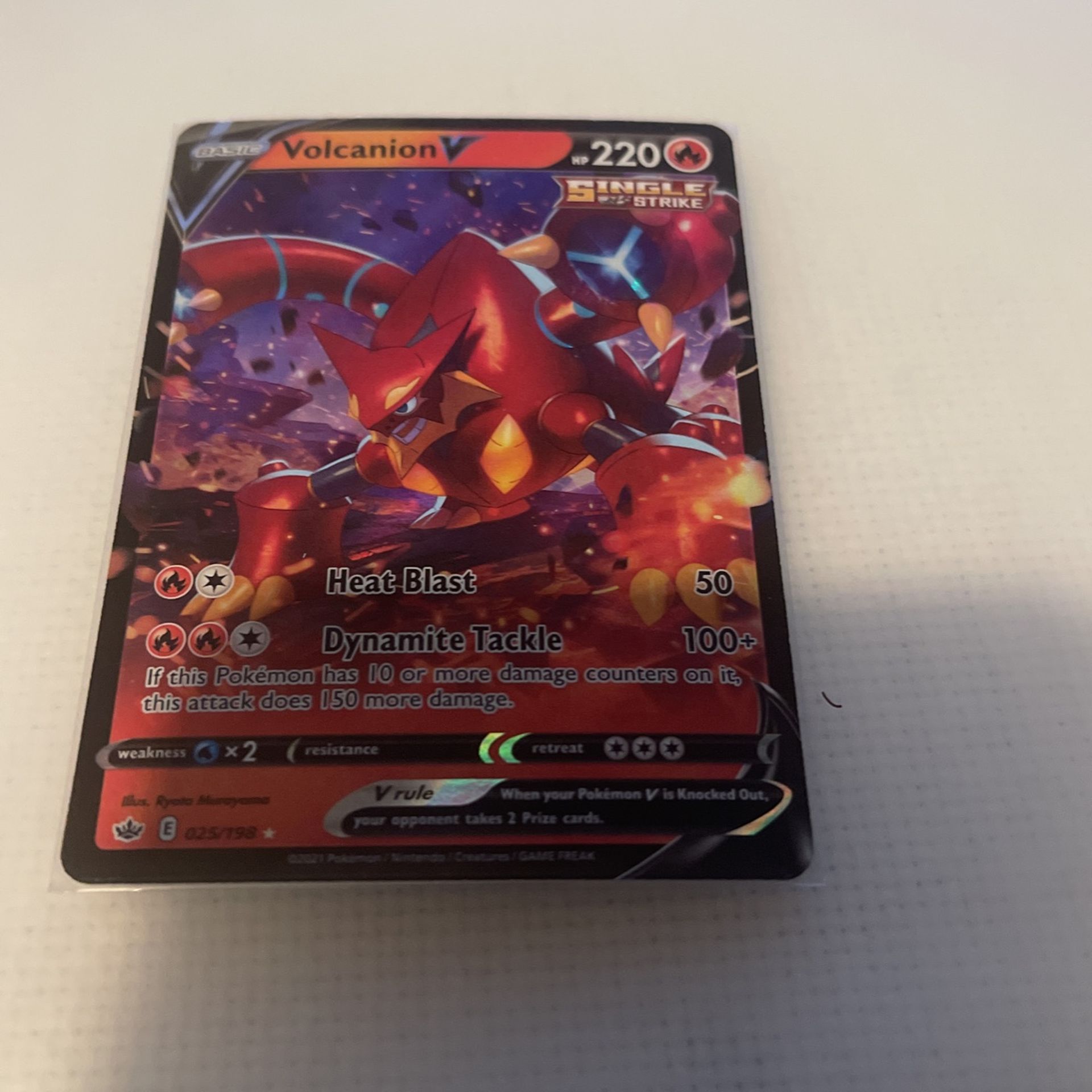 Pokémon Volcanion V 25/198