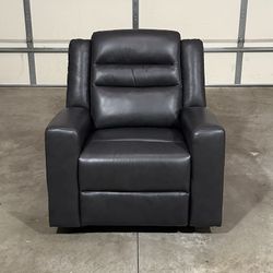 New Leather Rocking Recliner Chair (Can Deliver)
