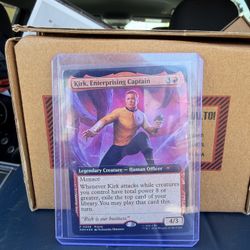 Kirk, Enterprising Captain MTG Promo