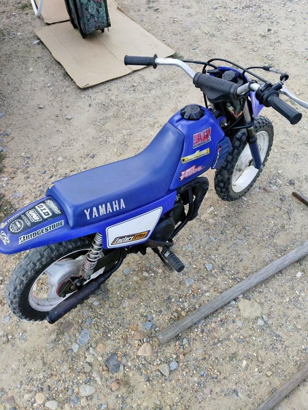 Yamaha PW50 and PW60 dirt bikes