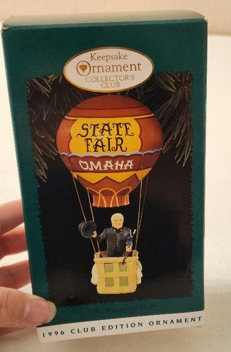 Hallmark State Fair Omaha Christmas Ornanent BNIB