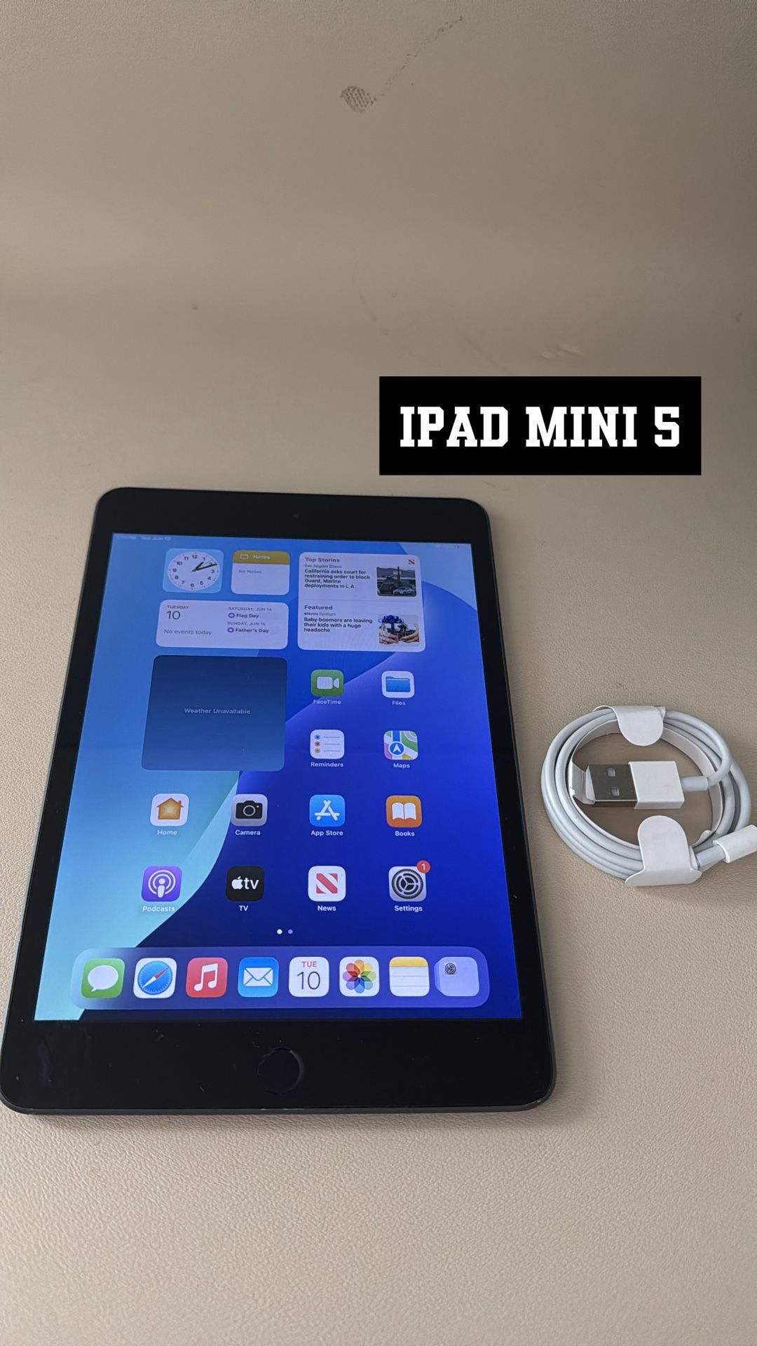 iPad Mini 5. Like New And Unlocked!