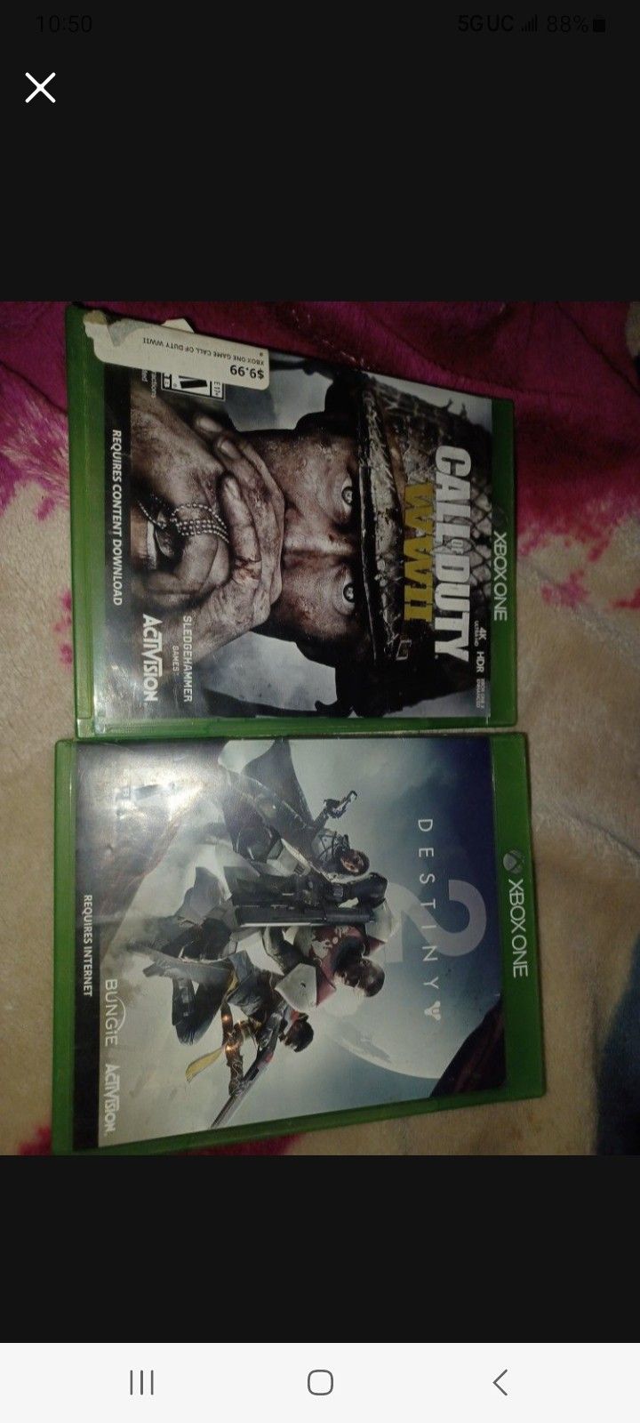 Both Xbox One Games For $8