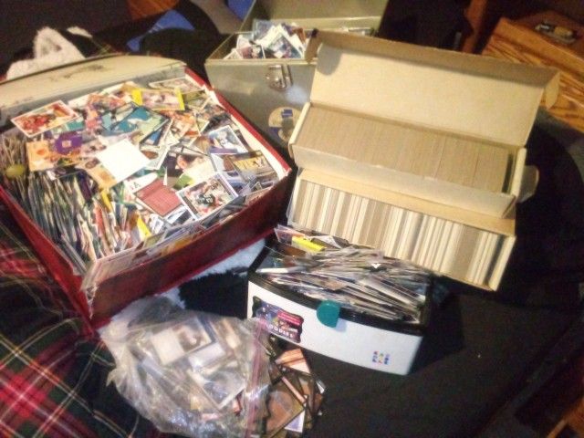 Ton Of Miscellaneous Multi Sports Cards And Yu-Gi-Oh/Pokemon 