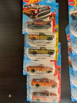 Hot wheels assortment trucks Silverado