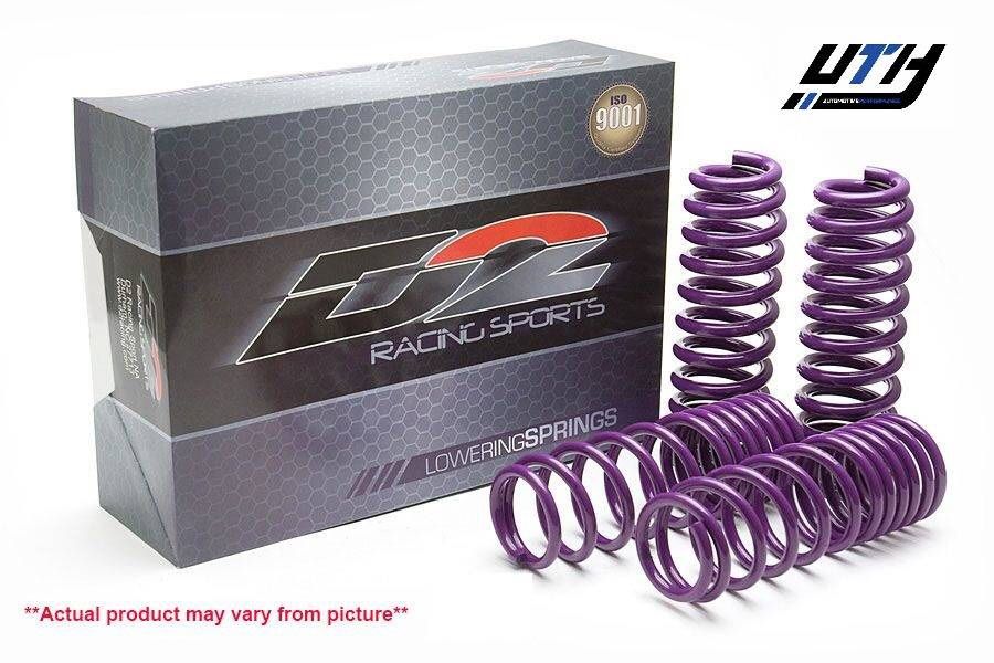 D2 Racing Lowering Springs 90-97 Honda Accord 98-00 Acura CL