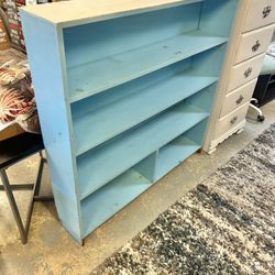 Vintage Solid Wood Bookshelf 