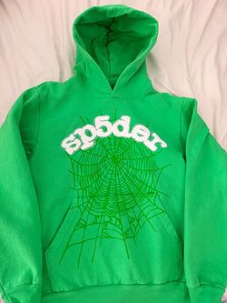 Green Spyder Hoodie Small (Authentic)