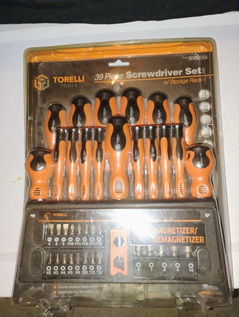 39 Piece Screwdriver Set