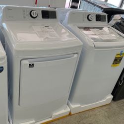 New Midea Top Load Washer And Dryer Set 