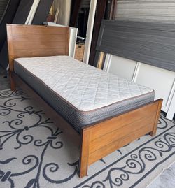 2 Twin Size Bed Frame and Mattress