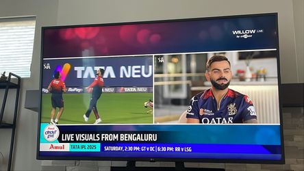 LG 65" 4K UHD Smart TV + Govee Backlights — $200, Lynnwood