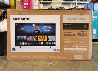 Samsung 43” Crystal UHD 2026 Model Smart TV Brand New In Box