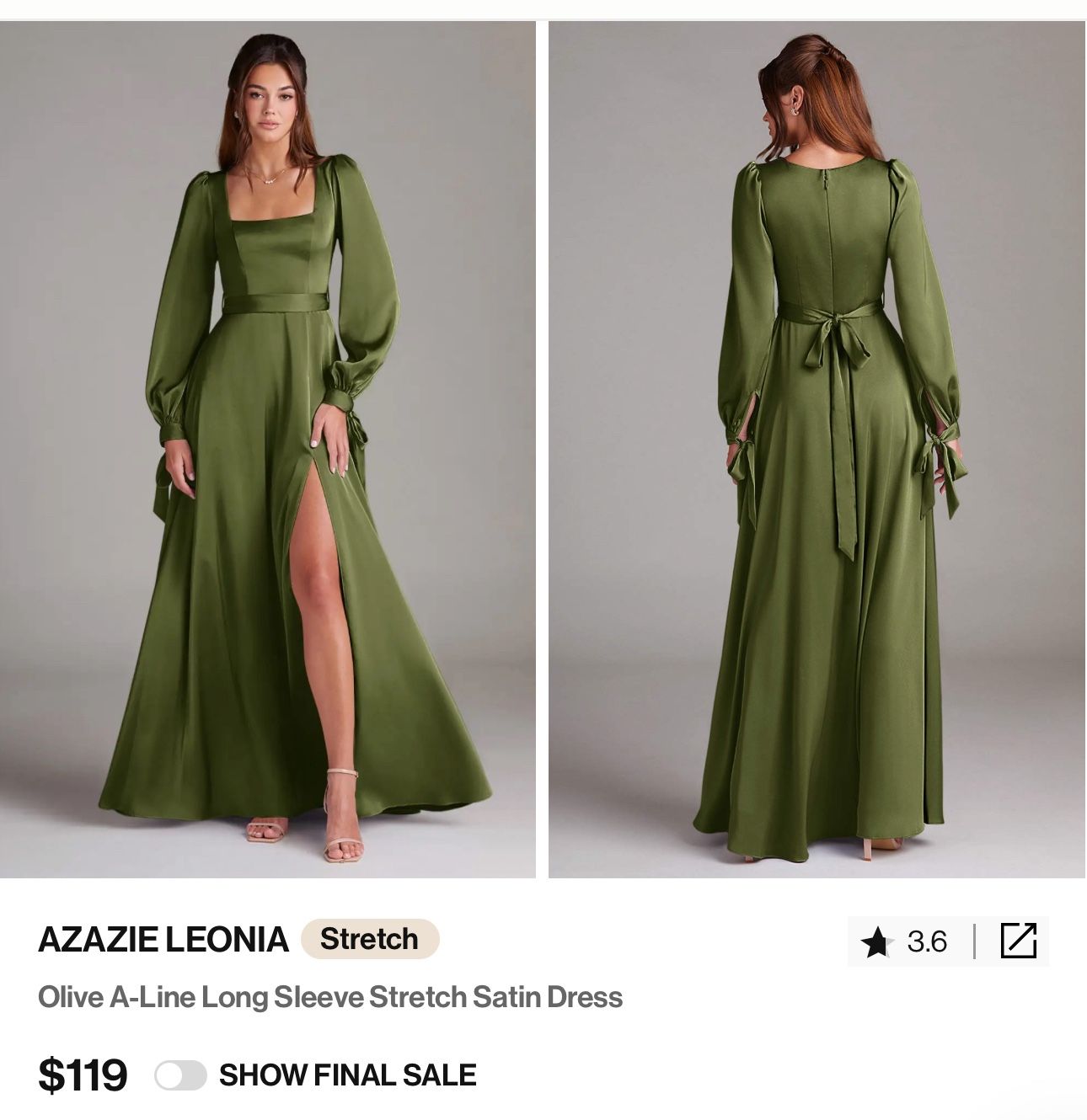 Azazie Bridesmaid Dress