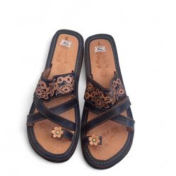 hurraches azules artesanales