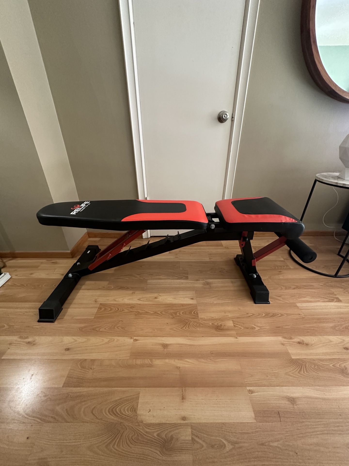 Adjustable Workout Bench – Flat, Incline, Decline