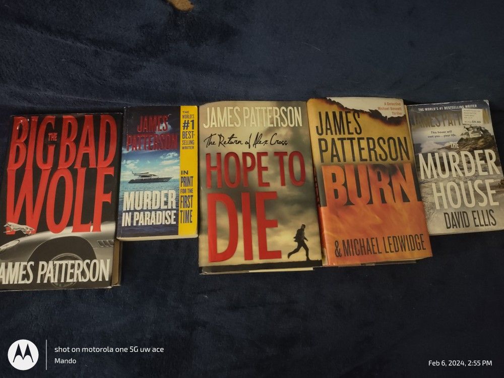 James Patterson Books 