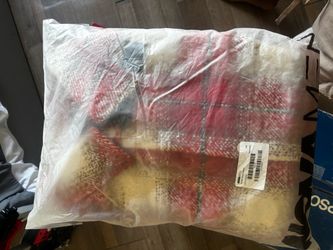 XXL Plaid Sweater Jacket