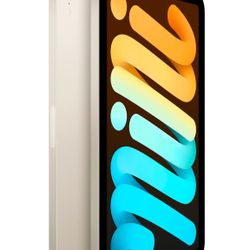 Apple - iPad mini (6th Generation) Wi-Fi - 64GB - Starlight Model:MK7P3LL/A, like new, bestbuy certified. Comes as shown. Grade A item