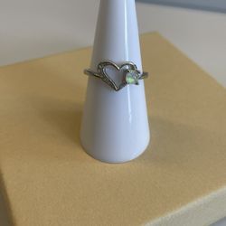 Sterling Silver Heart Ring 