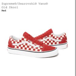 Supreme / Swarovski Vans