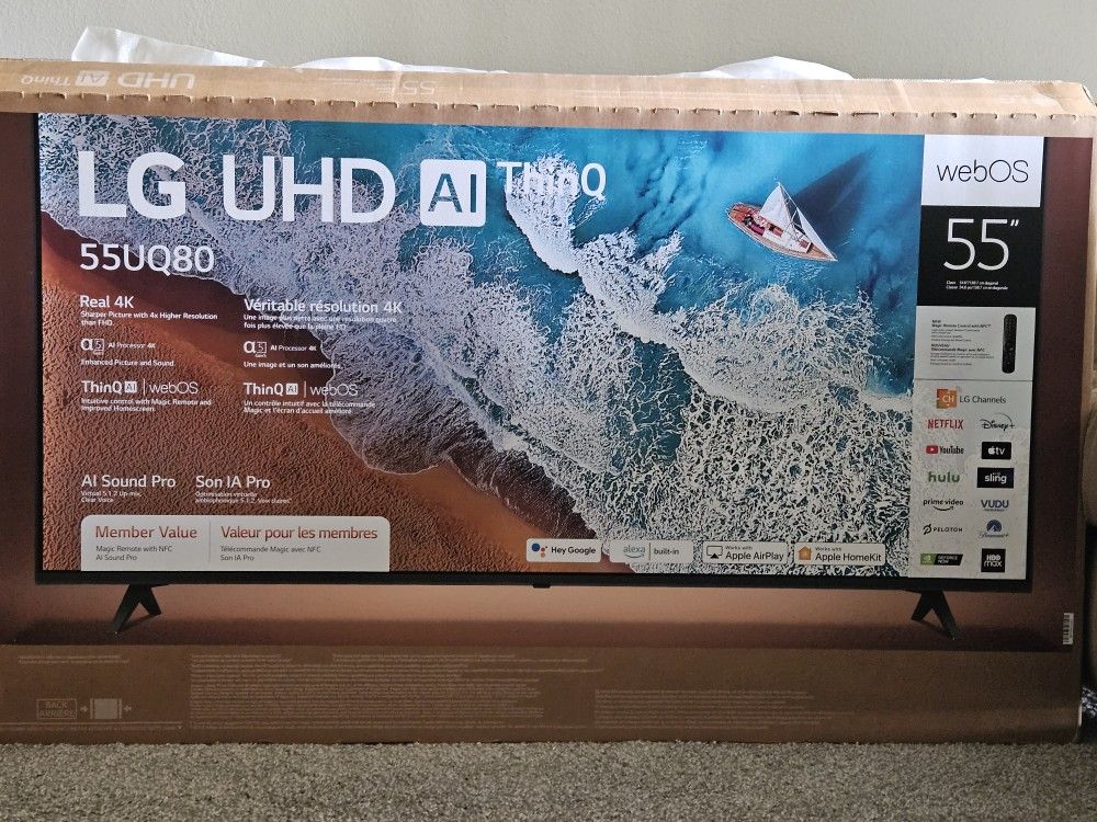 LG 55" Class - UT8000 Series - 4K UHD LED LCD TV