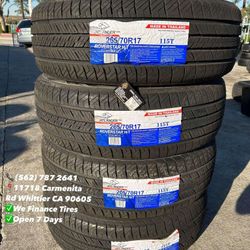 265/70R17 Atlander Roverstar H/T New Set of Tires Installed and Balanced Set de Llantas Nuevas Instaladas y Balanceadas