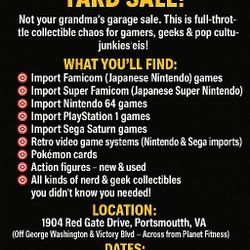 Not Your Typical Yard Sale