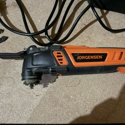 Jorgensen Oscillating Multi Tool - 4 Amp (One Blade Plus Sanding Attachment)