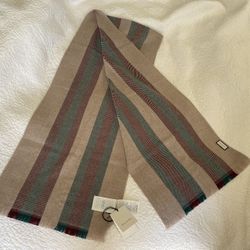 New Gucci Wool Scarf 