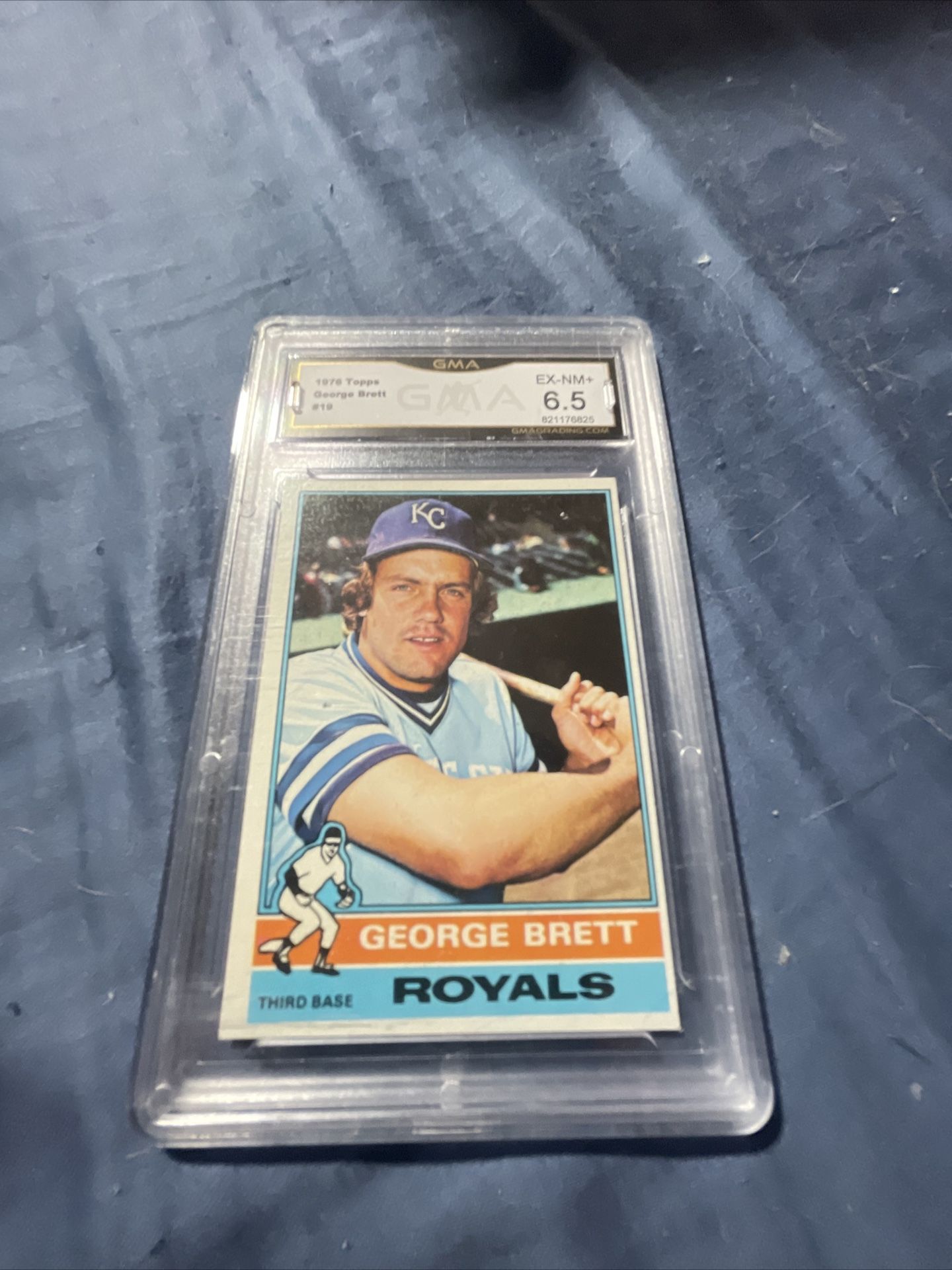 GMA 6.5 1976 Topps George Brett