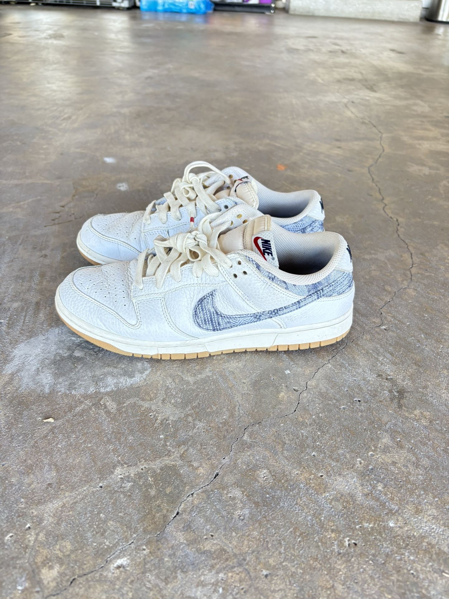 Nike Dunk Low - Washed Denim Size 10 Men’s 