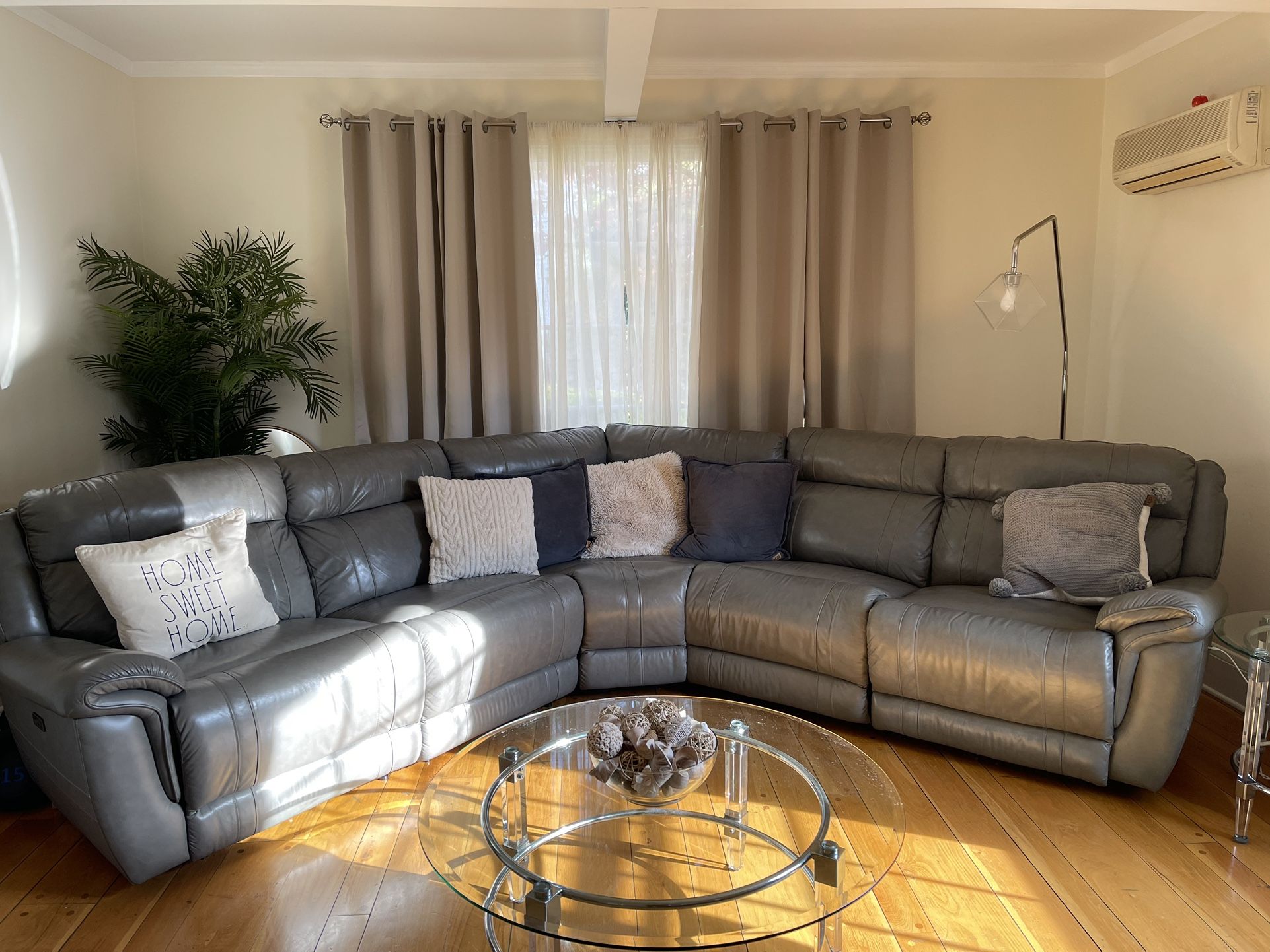 Leather Couch From Raymour & Flanigan