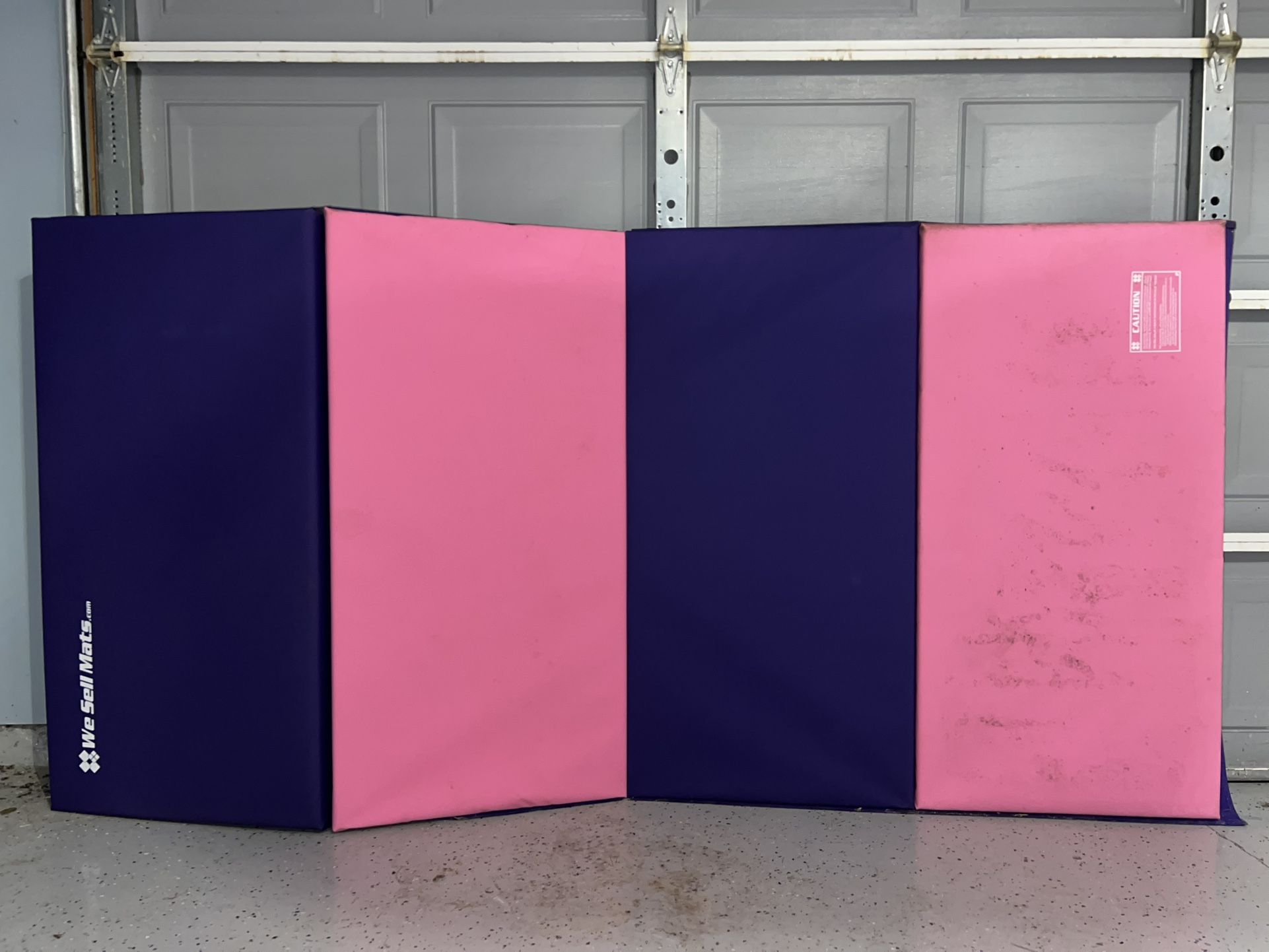 Pink And Purple Gymnastics Mat