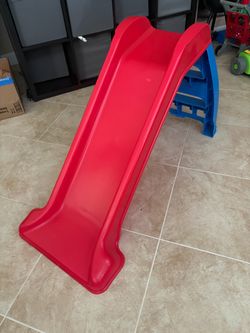 toddler little tikes my first slide red/blue